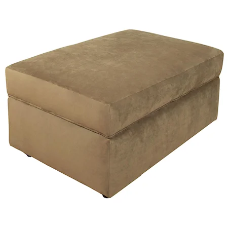 Casual and Convenient Storage Ottoman